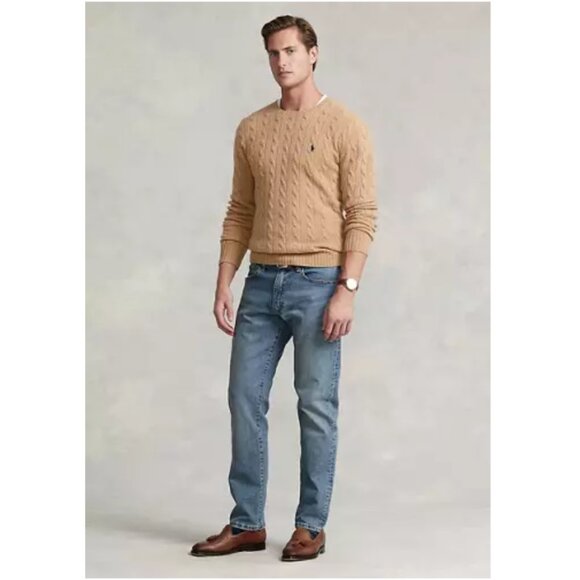 Polo Ralph Lauren The Hampton Relaxed Straight Jean Size 40x32 - Picture 1 of 12